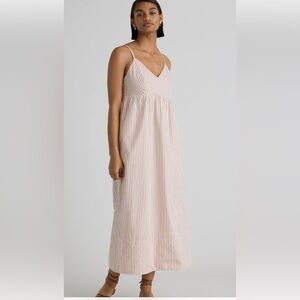 Quince 100% Organic Cotton Sleeveless Maxi Dress NWT S